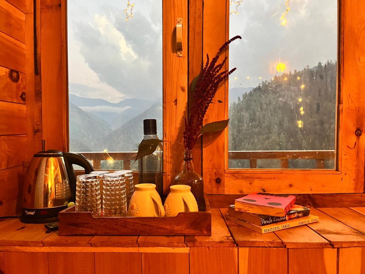 Nebula Nook Cottages Jibhi Bagian luar foto